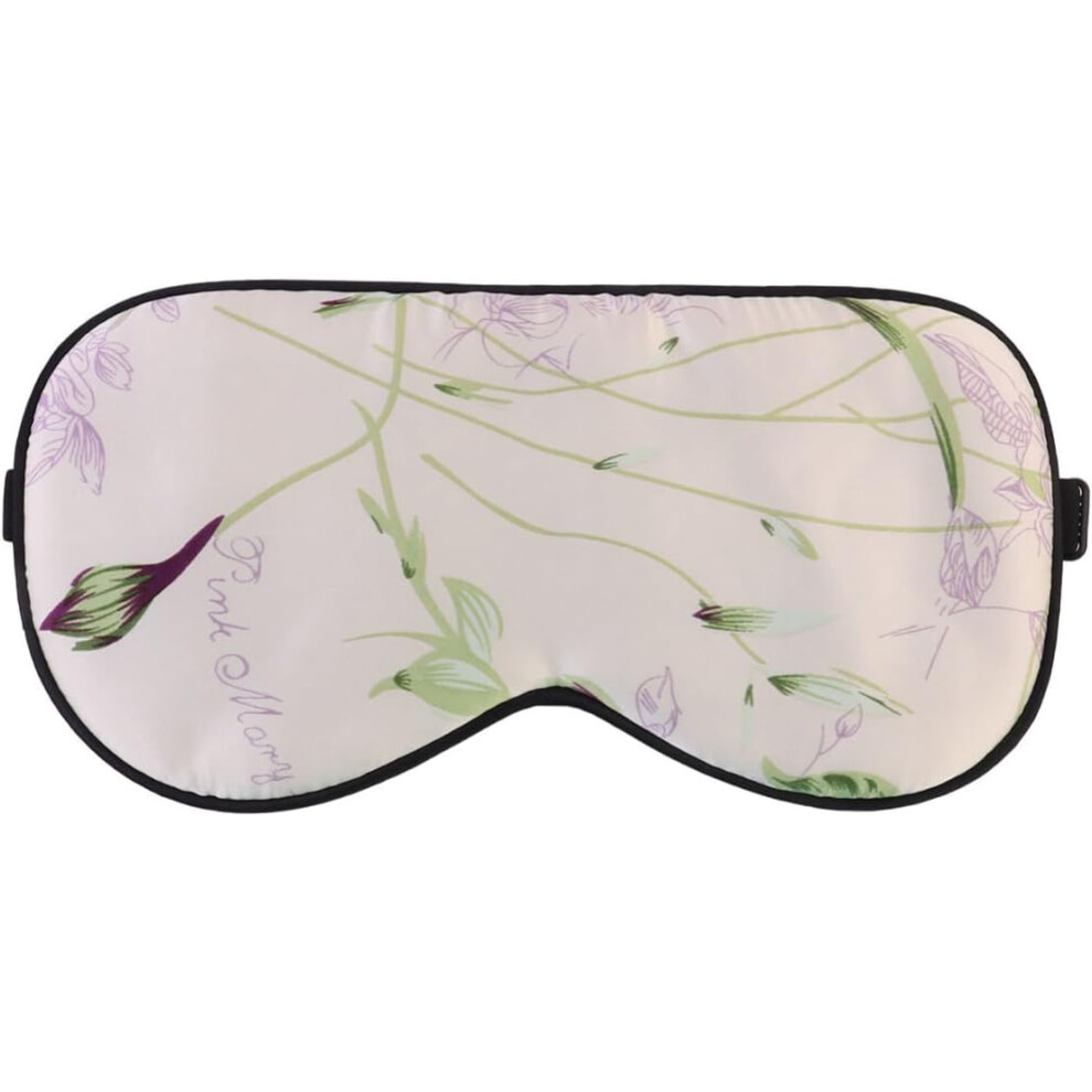 Hkhbjs Silk Sleep Mask Eye Cover For Women Lightweight Soft Breathable Eye Shade