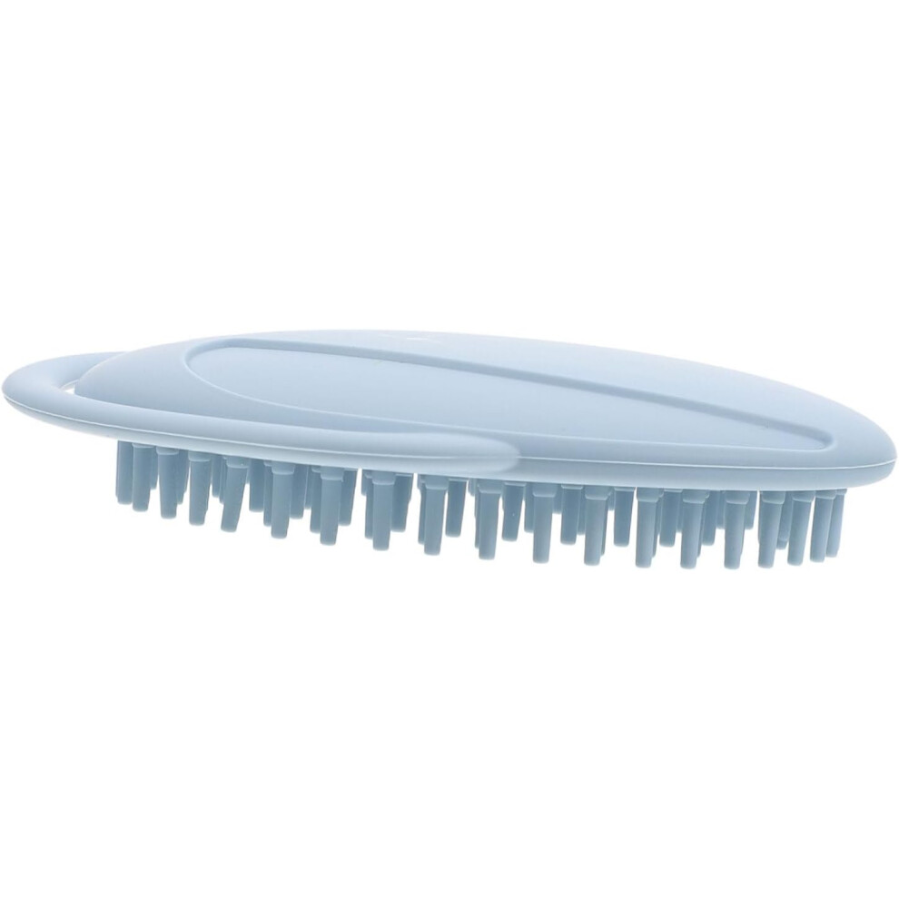 Hkhbjs Silicone Handheld Infants Shower Brush Shampoo Massage Brush 4.52X3.93x0.79inch