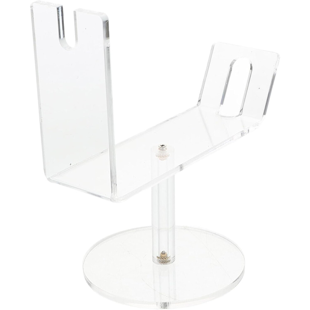 Hkhbjs Scissor Stand Hairdressing Tool Rack Skid Acrylic Base Compact Stylish