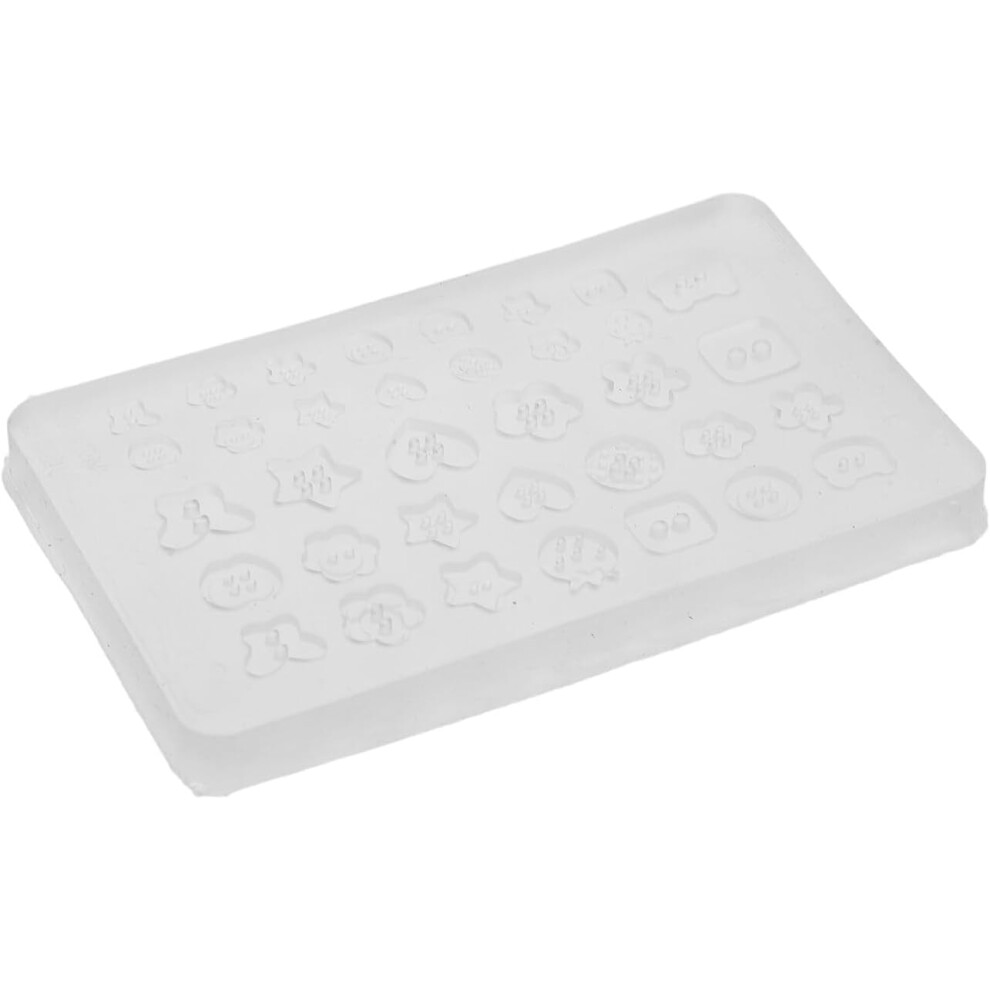 Hkhbjs Silicone Button Mold For Nail Art Mold For Resin Crafts For Nail Art Designs And Diy Home Projects