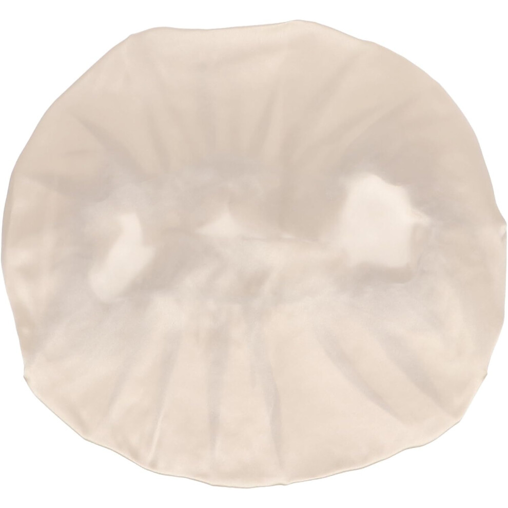Hkhbjs Silk Sleep Cap For Hair Care Large Khaki Bonnet Smooth Protection Hat Overnight Use