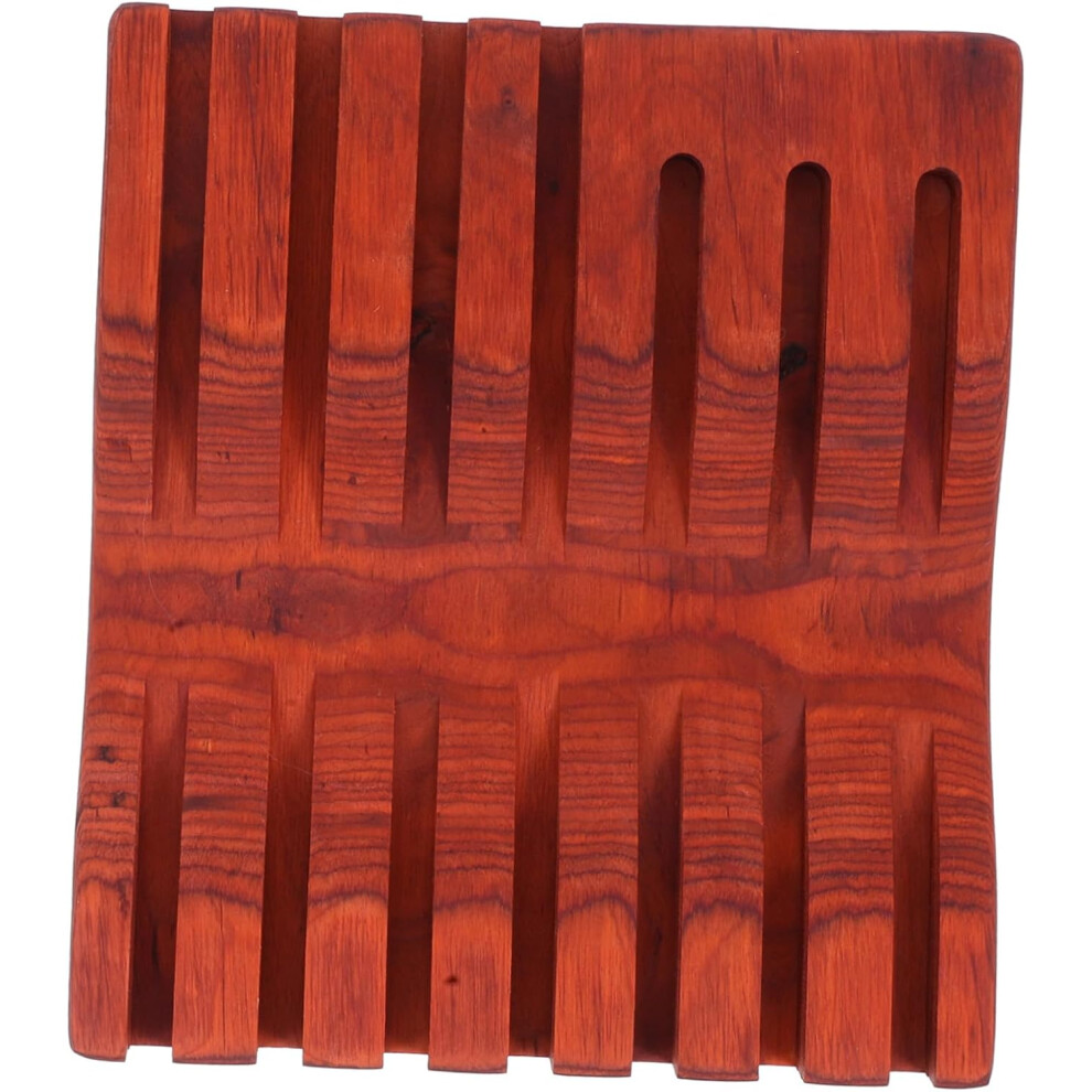 Hkhbjs Scissors Case Trimmer Hairdressing Scissors Storage Wooden Holder Salon Display Stand Beauty Salon Supplies
