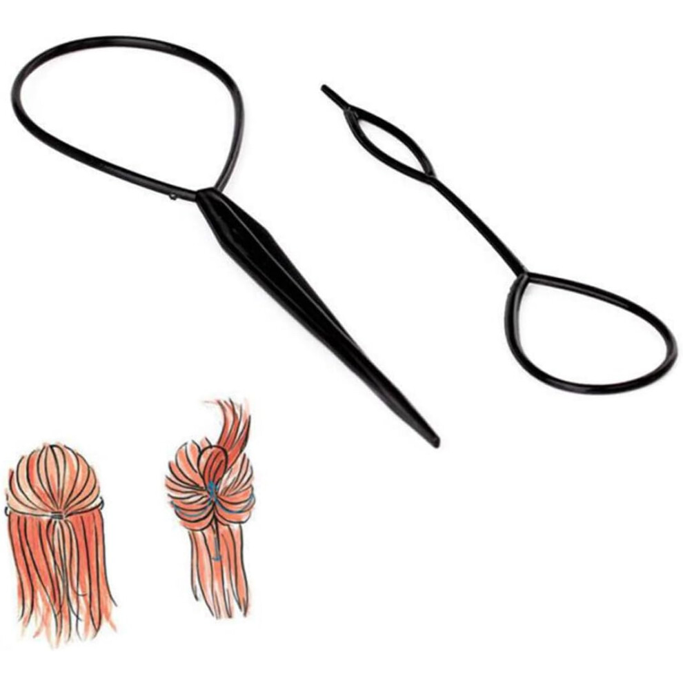 Hkhbjs Hair Bun Maker Hair Braiding Tools Diy Styling Tool Chignon Maker For Girls
