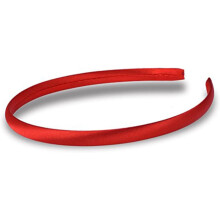 10 Satin-Haarbänder für Damen und Mädchen, 1 cm breite, flexible Haarbänder, modische Haaraccessoires