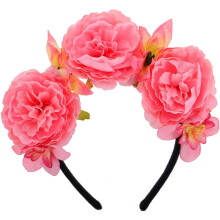 Blumenstirnband für Damen, Hochzeitshaarschmuck, Hawaii-Partystirnband