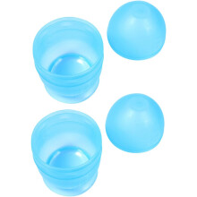 Grote mengkom voor haarverf, grote mengbekers voor blauwe haarverf, doe-het-zelf-hulpmiddel voor het verven van haar