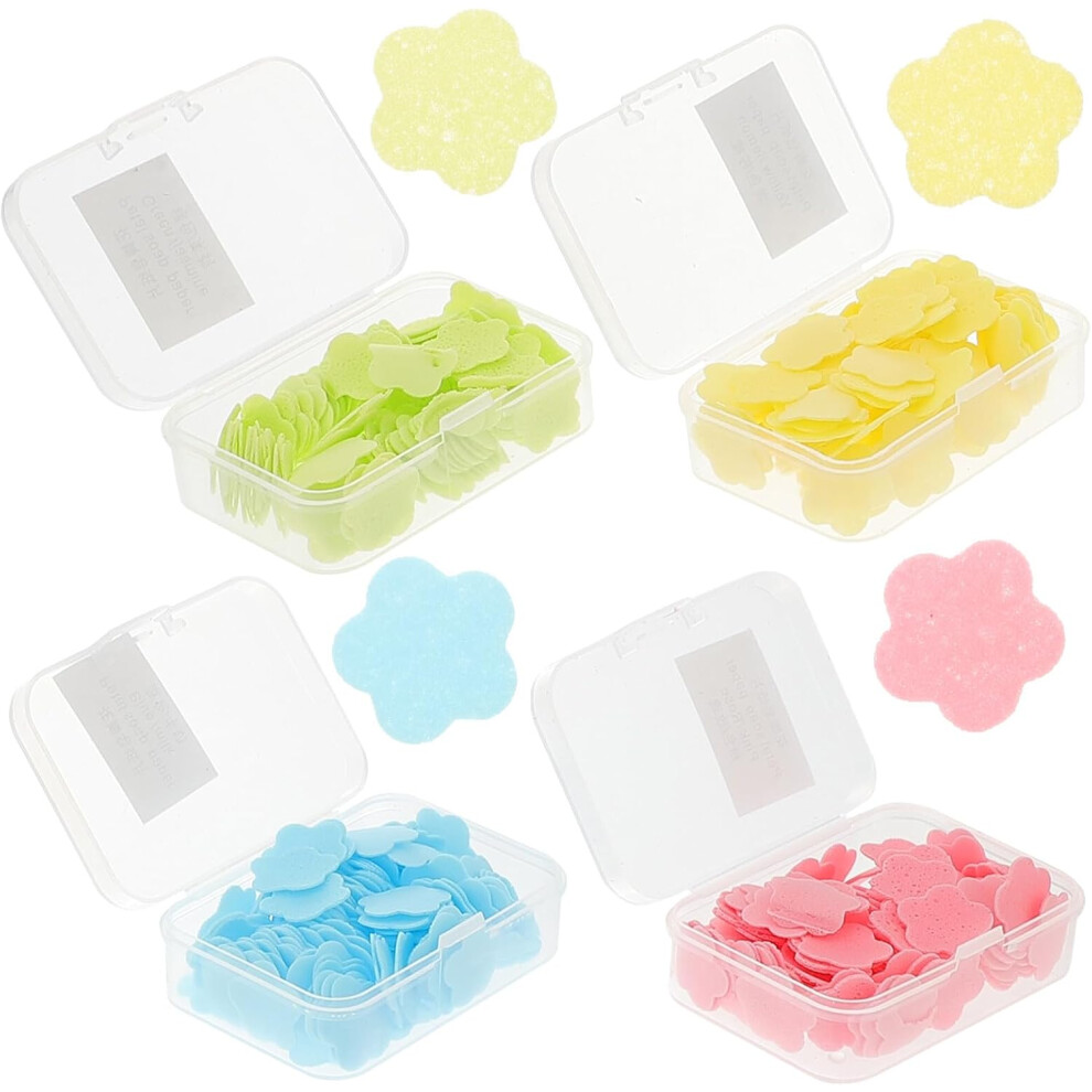 Hkhbjs 10Pcs Disposable Soap Sheets Travel Hand Washing Soap Paper For Portable Mini Flakes Suitable