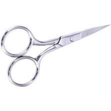 Augenbrauen- und Nasenhaarschere aus Edelstahl mit Klingen, Gesichtshaartrimmer für präzises Trimmen