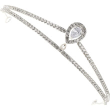 Strass-Tiara für die Braut – Elegantes Haaraccessoire für Hochzeiten, Abschlussbälle und Geburtstagsfeiern – Glänzender Kopfschmuck