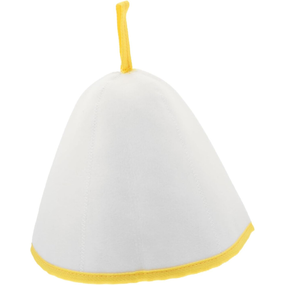 Hkhbjs Felt Sauna Hat Bath Cap Water Absorption Men Women Dry Hair Cap Spa Accessory Steam Hat