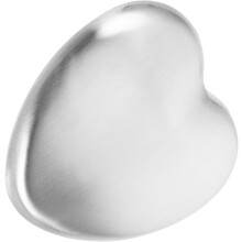 Stainless Steel Soap Bar Odor Remover for Kitchen and Home Reusable Heart-Shaped Metal Soap for Removing Garlic Fish Onion Smell