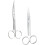 1 Set Edelstahl-Tierfriseurschere, gerade, biegsame Schere 1