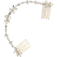 Chic Crystal Hair Comb Pair Wedding Hair Accessories Bridal and Bridesmaid Special Occasions