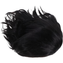 Charmante Cosplay-Perücke, kurz (30 cm), hitzebeständig, mit nach hinten gekämmtem Haar