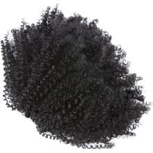 Kurze Afro-Pferdeschwanz-Haarverlängerungen zum Einclipsen, lockige Kunsthaarperücke für Damen, Freizeitkleidung