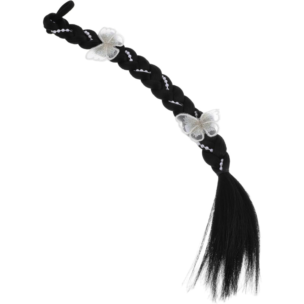 Hkhbjs Unisex Soft And Comfortable Ponytail Extensions Braided Hairpieces For Men And Women Quick Hairstyle