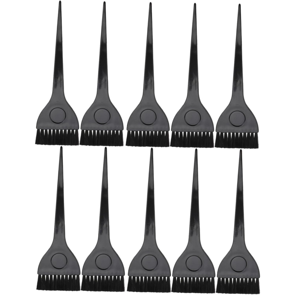 Hkhbjs Hair Dyeing Brush And Hair Tint Applicator 10Pcs Set Professional Barber Hairdressing Tool For Salon And Home Use Random Colors