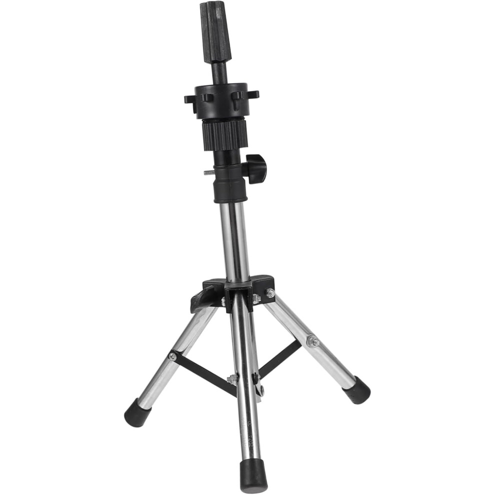 Hkhbjs Headform Bracket Wig Stand Tripod For Wigs Styling Display Holder For Hairdressing Practice