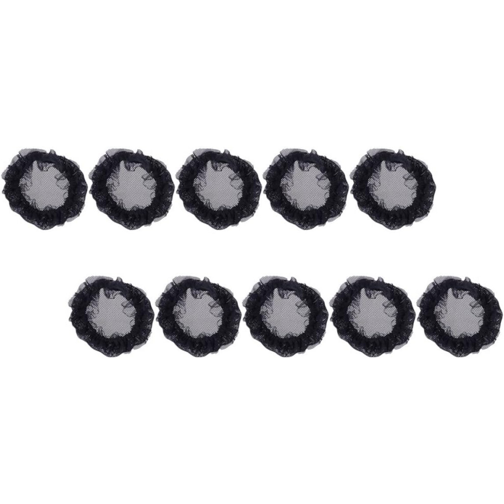 Hkhbjs 10Pcs Elastic Hair Snood Hair Styling Accessories Lightweight Dance Hairnets