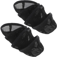 10 schwarze Haarnetze aus Netzgewebe, 5 Zoll Durchmesser, gehäkelt, für Damen und Herren, Haaraccessoires