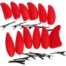12 gotische Haarspangen aus Ochsenhorn für Halloween-Partys – dekorative Haaraccessoires zum einfachen Tragen