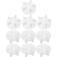 10pcs Plastic Nail Art Practice Stand Reusable Nail Tip Holder Display Rack for Press Display Art Tip Stand DIY Enthusiasts
