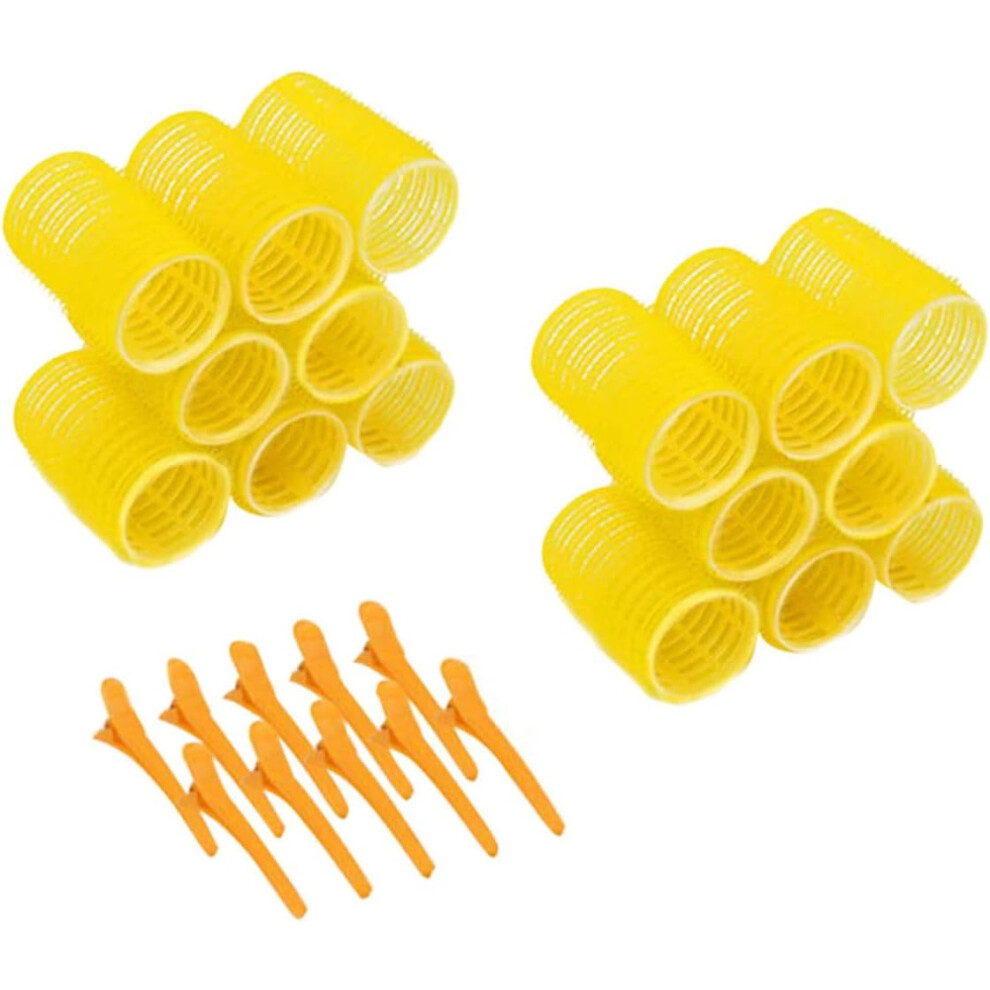 Hkhbjs Curly Drum Styling Clip For Women No-Heat Hair Curler Hair Rollers For Jumbo Waves For Salon Use Random Color