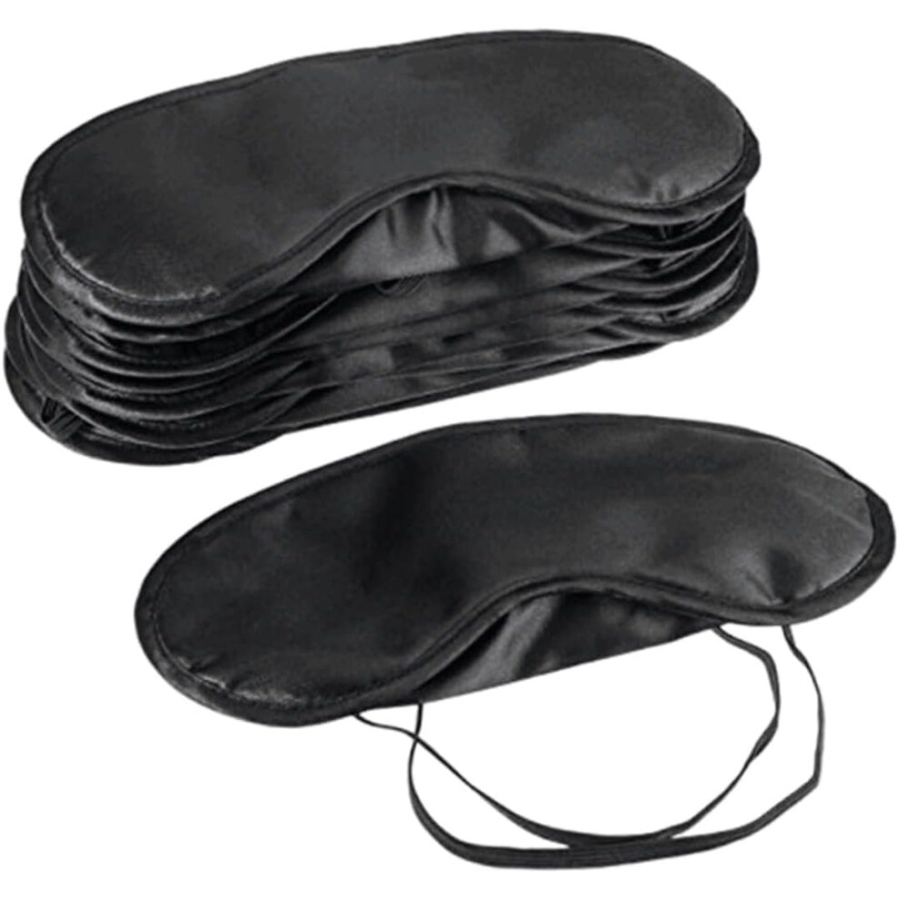 Hkhbjs Light/Black 15Pcs Blackout Eye Mask Polyester Sleep Rest Patch Blindfold Eyeshade For Overnight Use Comfortable Fit