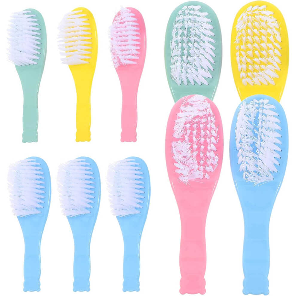 Hkhbjs Unisex 10Pcs Hair Brush Set For Newborns Â Soft Professional Scalp Massage Brushes, Comfortable Household Hair Combs, Suitable For Boys And