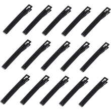 15 schwarze rechteckige Haarspangen für Mädchen und Frauen, Haaraccessoires für den täglichen Gebrauch und Partys