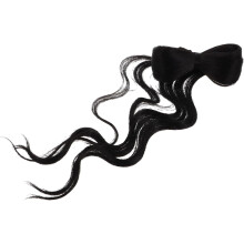Lockiger Pferdeschwanz-Perückenclip, Pferdeschwanzverlängerungsclip für Damen