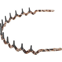 Leopard Print Înfășurare Pânză Bandă de Păr Dințită Ondulată Femei Păr Decorare pentru Uz Zilnic Petrecere