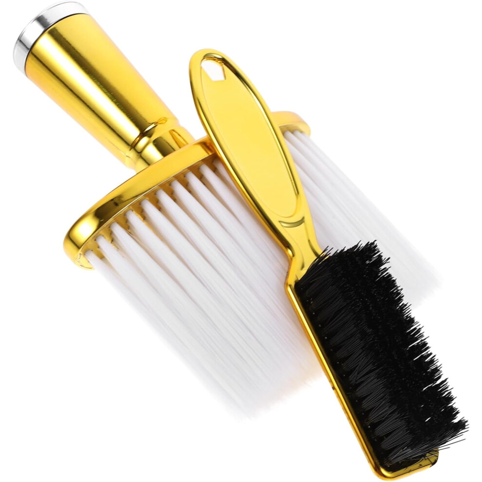 Hkhbjs Unisex 2Pcs Hair Brush For Barber Shop Portable Shredded Hair Clean Neck Duster For Grooming