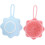 2Pcs Shower Brush Set with Hanging Hook, Silicone Newborn Bath Bru 1