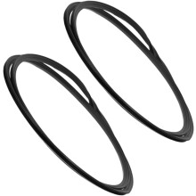 Junta de anel de base de borracha de cadeira de estilo 2pcs para cadeiras de cabeleireiro Proteção do piso antideslizante