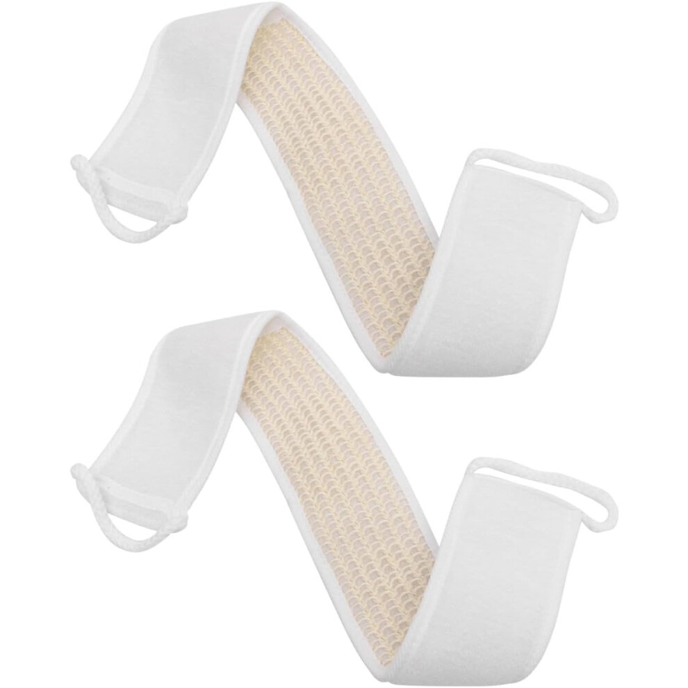 Hkhbjs 2Pcs Exfoliating Wash Strip Rubbing Bath Strips For Body Bath Accessories Double-Sided Scrubber