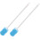 2pcs Long Handle Body Scrub Brush and Soft Bristle Shower Back Scrubber 1
