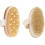 2pcs Boar Bristle Bath Brush Massage Function Practical for Bathroom Cleaning Body Brush and Shampoo Tool 1