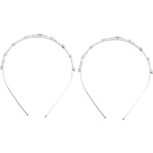 2 elegante Kristallhaarspangen für Damen und Mädchen, Strass-Haaraccessoires