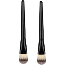 Ensemble de 2 pinceaux en nylon pour masque facial avec applicateur de boue, outil de beauté cosmétique noir