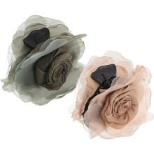 2 Stück Rosenblüten-Haarspangen für Damen, geeignet für dickes Haar, zum Stylen und für besondere Anlässe