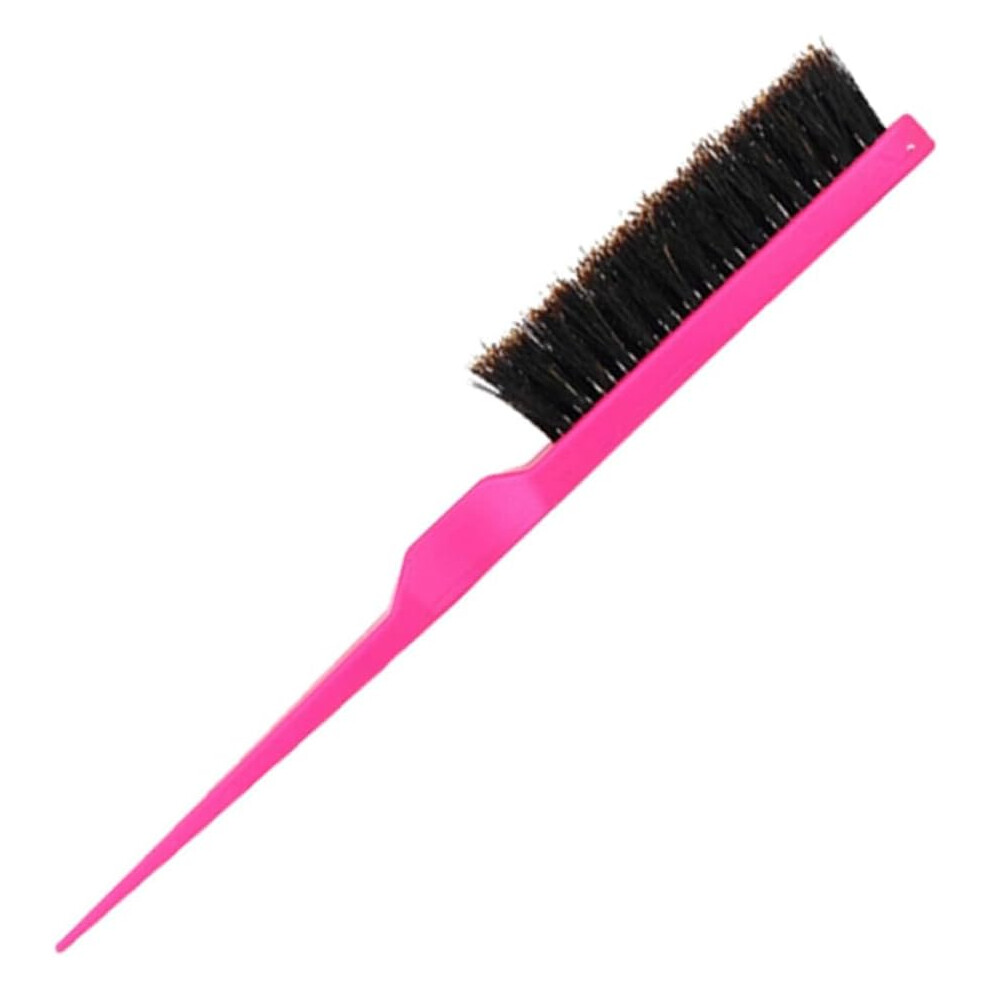 Hkhbjs 2Pcs Pointed Tail Bristle Hair Comb Set For Scalp Massage And Hair Detangling Mini Accessories With Natural Boar Bristles