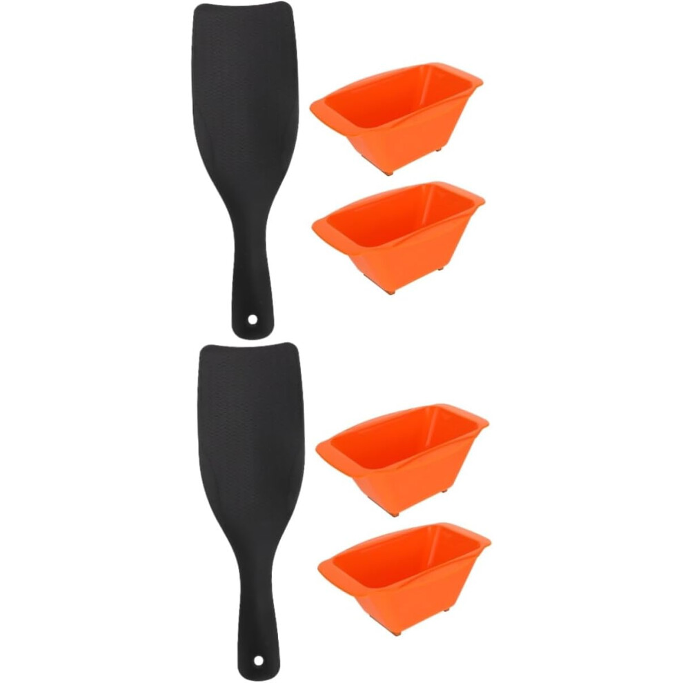 Hkhbjs 2 Sets Hair Dye Coloring Mixing Bowl Hair Dye Brush Highlighting Board For Salon