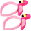 Αξεσουάρ μαλλιών για πάρτι με κορδέλα Flamingo για γυναίκες 2 τεμάχια 1