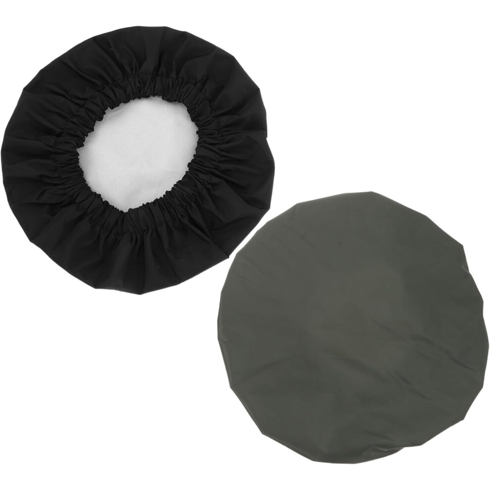 Hkhbjs 2Pcs Women's Shower Cap Reusable Elastic Hair Protection Cap For Travel Spa Bath Washable Hair Shower Hat