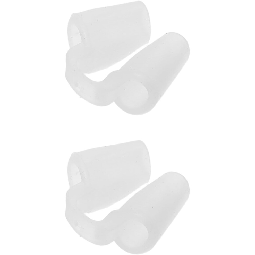 Hkhbjs 2Pcs Silicone Nose Brace For Rhinoplasty, Post-Surgery Nostril Support Splint, L Size Nasal Retainer Device