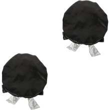 2 Stück Satin-Turban Haarpflege Kopftuch Schleife Satin-Schleifenhaube für lockiges Haar Schlafhaube Duschhaube Damen Schleife