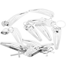 20 Stück Metall-Haarspangen mit Anhänger, dekorative Haarnadeln für Damen, kleine Haaraccessoires und für den täglichen Gebrauch