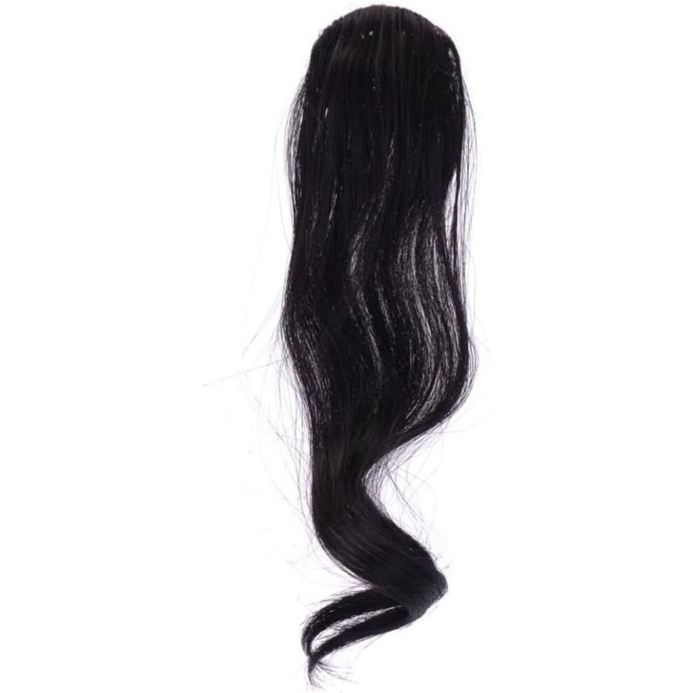 Hkhbjs Artificial Curly Hair Bangs 2Pcs Long Wig Bang Hairpieces High Temperature Fiber Wave