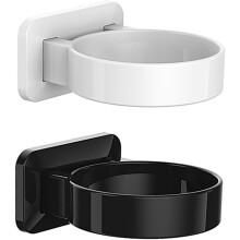 2pcs Hair Dryer Holders Wall Mount Hair Dryer Rack for Bathroom Bedroom Barber Shop